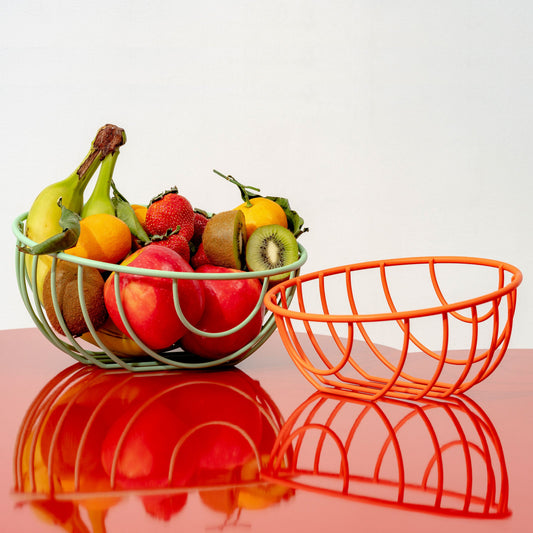 OUTLINE BASKET Set | Draht-OBSTKORB | Henry Julier | Areaware