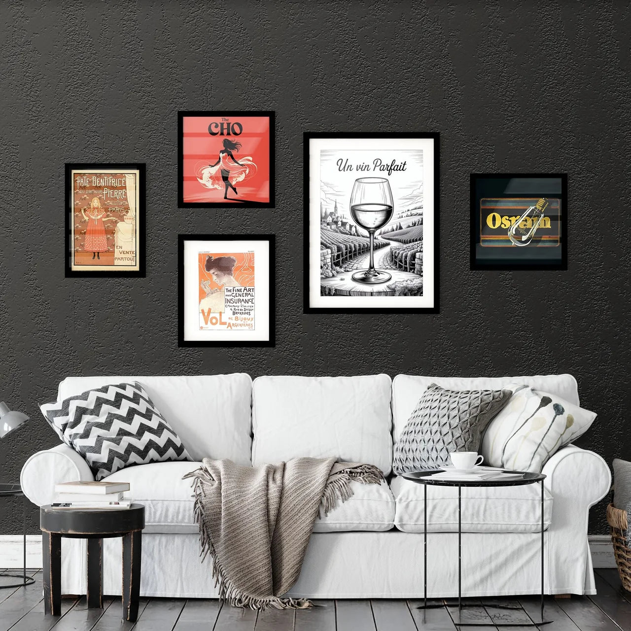 Un vin Parfait: A Perfect Wine Experience in Scenic Vineyard Landscape. Collection