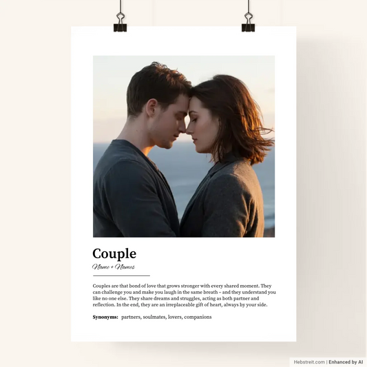 Custom Watercolor Art Poster