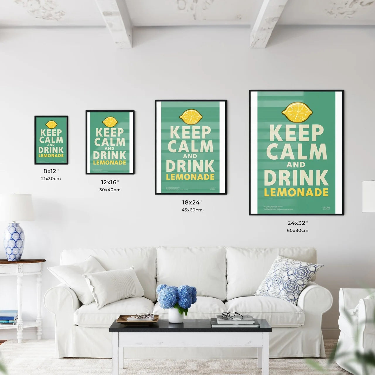 Keep Calm And Drink Lemonade - Wall Art