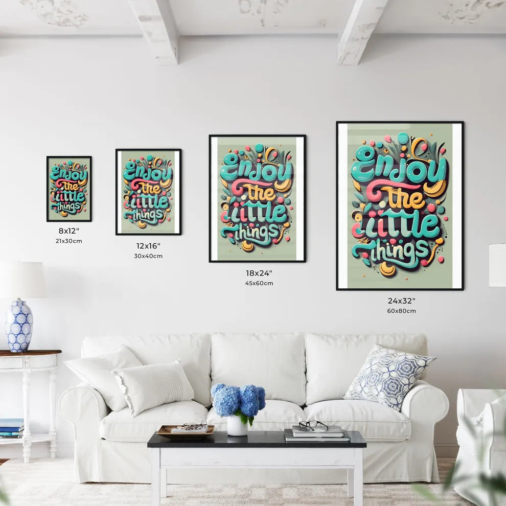 Enjoy The Little Things - Wall Art