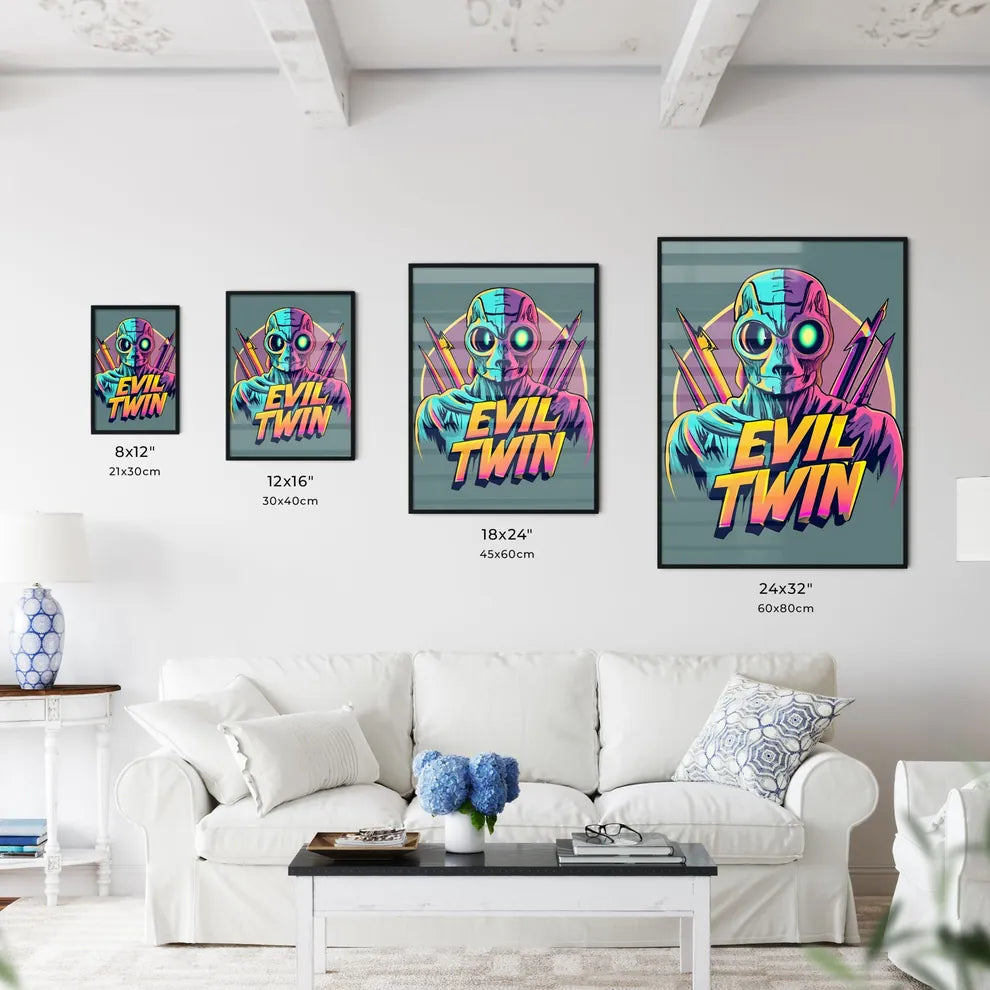 Evil Twin Art Print