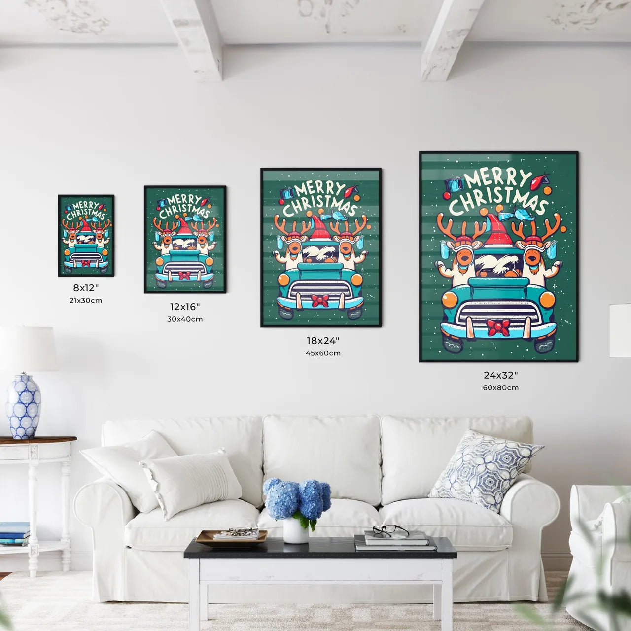 Merry Christmas Art Print