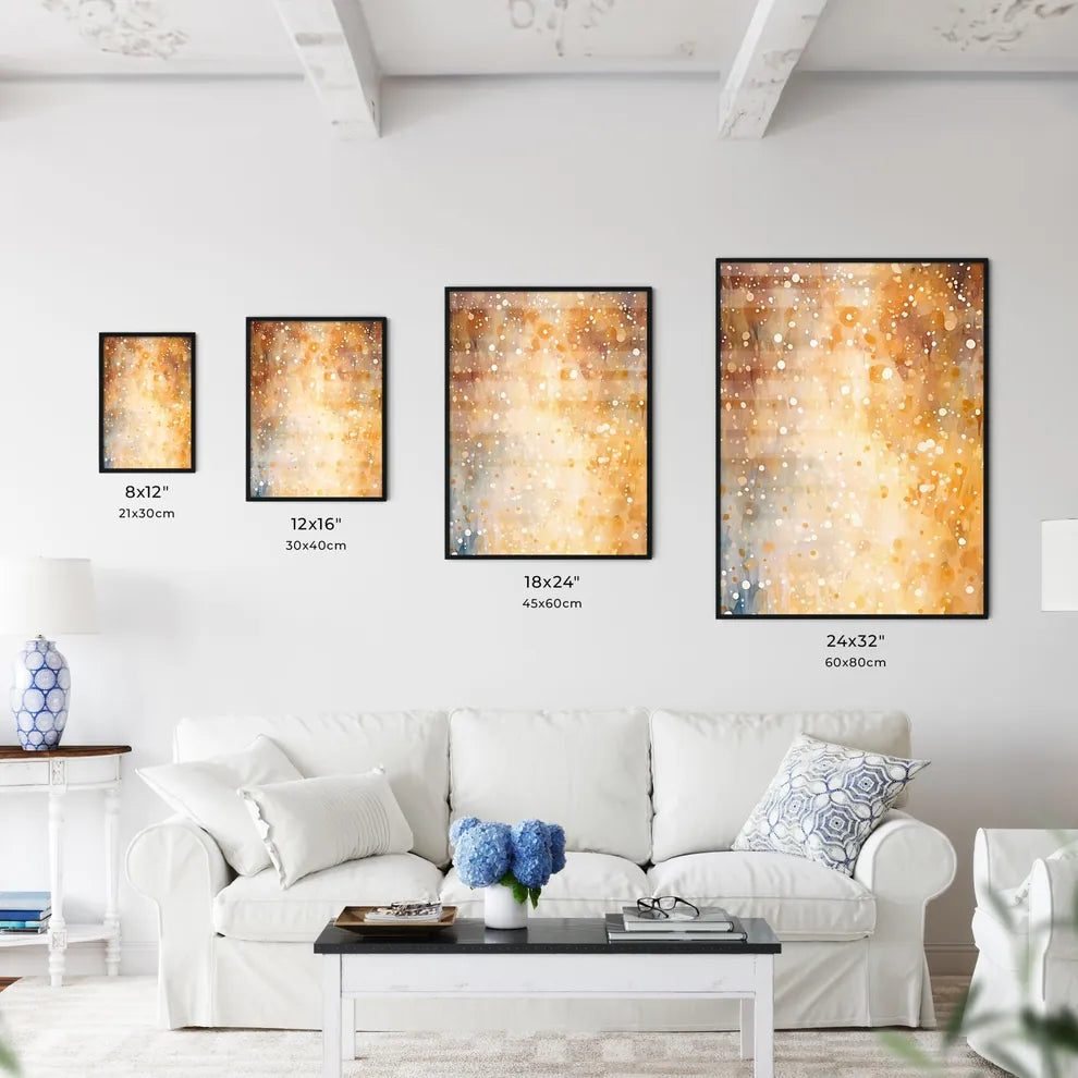 A Blurry Image Of A Fir Wall Art