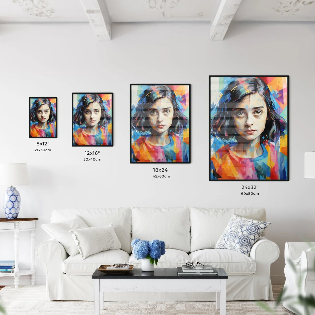 Anne Frank - A Woman With Short Hai Wall Art