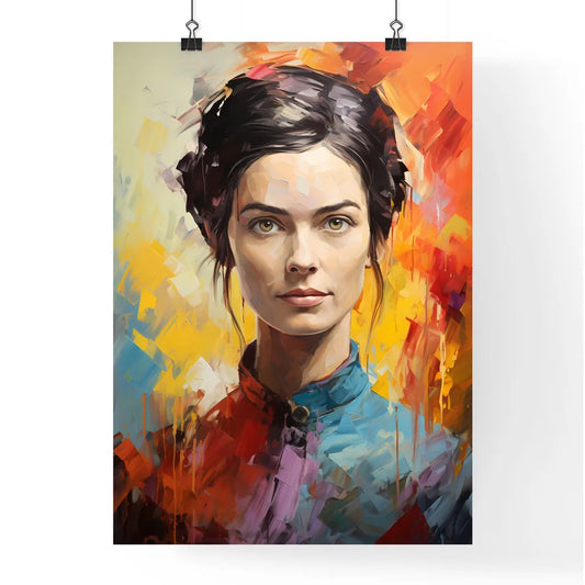 Emily Dickinson - A Painting Of A Woma Poster