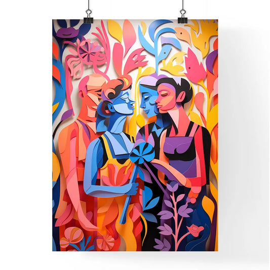 Friendship - A Group Of People In Different Poster