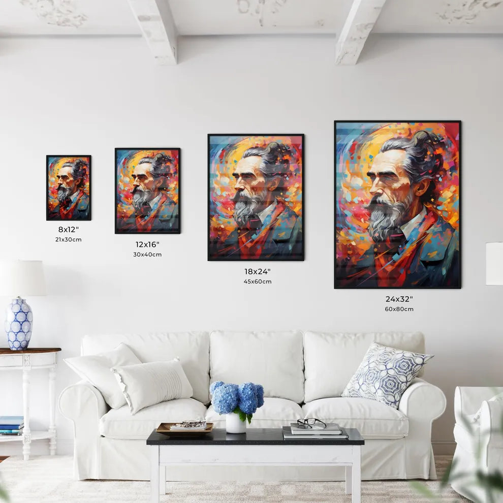 Johannes Kepler - A Painting Of A Man With A Wall Art