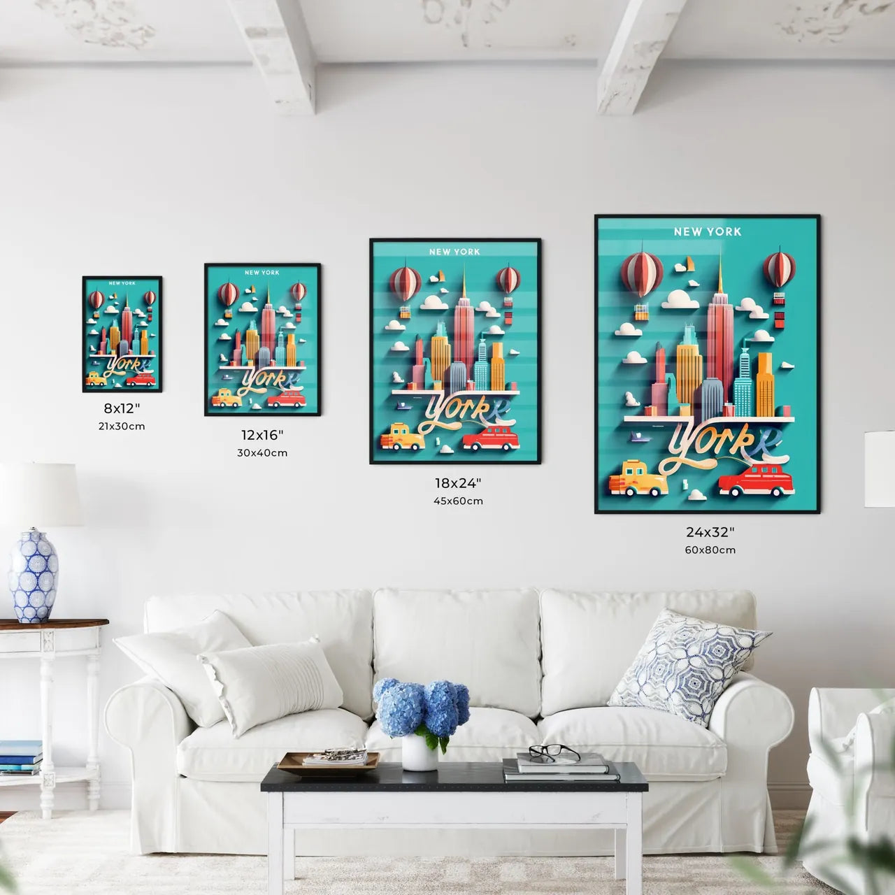 New York - A Paper Cut Out Of A City Interior Design