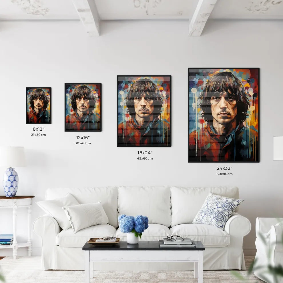 Nicolaus Copernicus - A Man With Long Hair A Wall Art