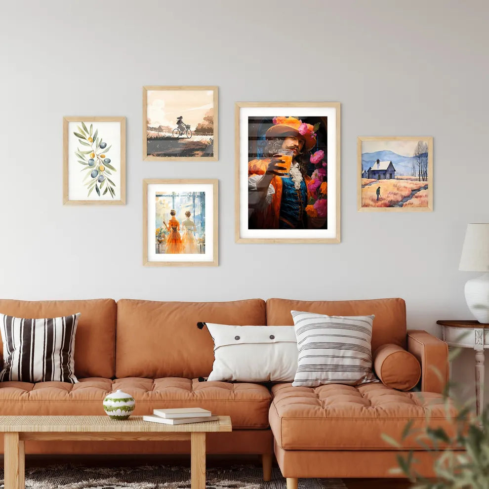 Bushwacker Cocktail - A Man In A H Wall Art