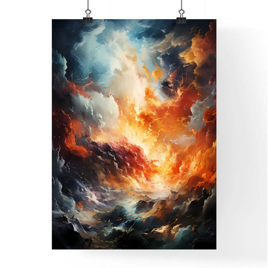 Comic Book Background - A Colorful C Poster