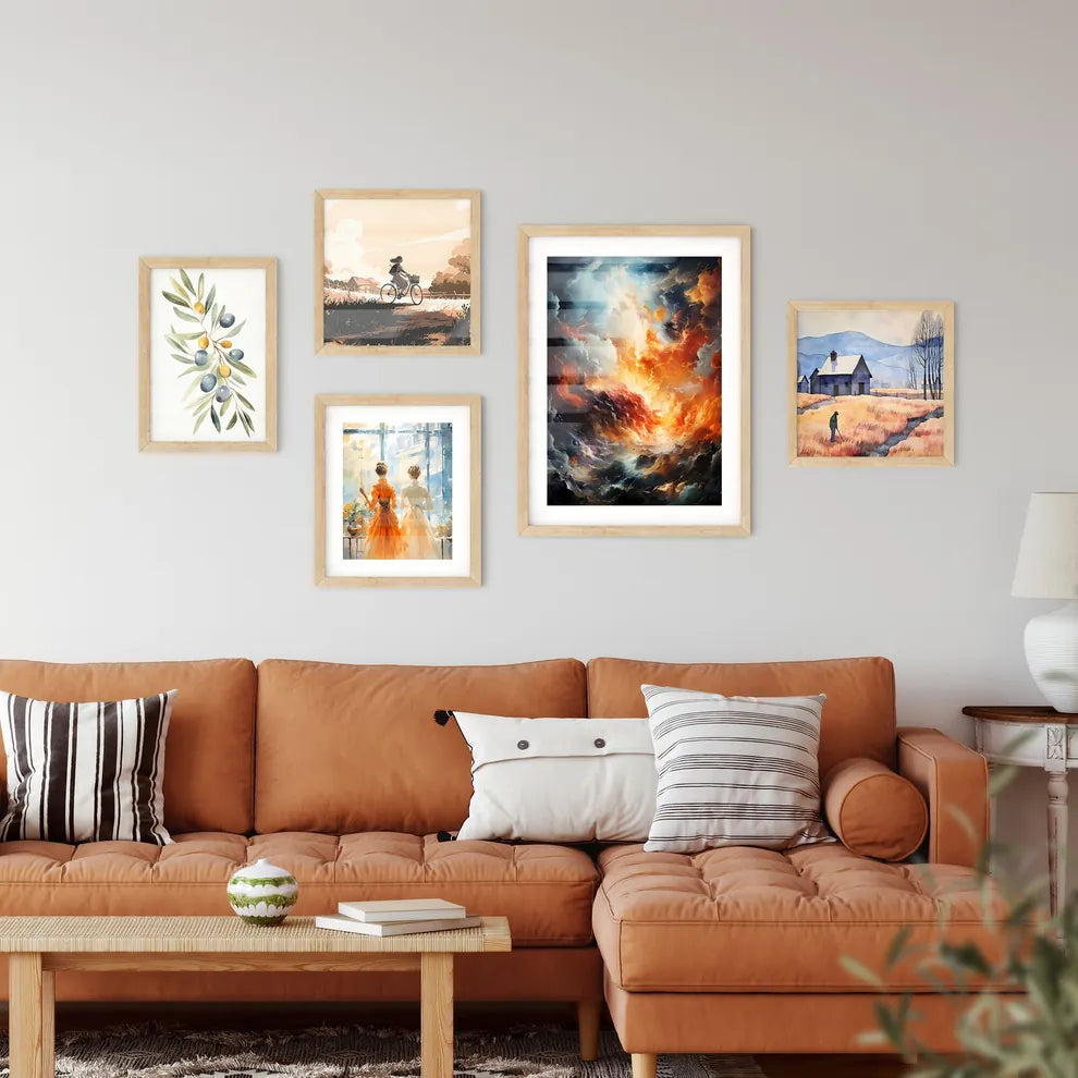 Comic Book Background - A Colorful C Wall Art