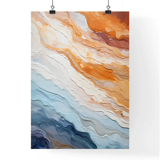 High Quality Travertine - A Close Up O Poster