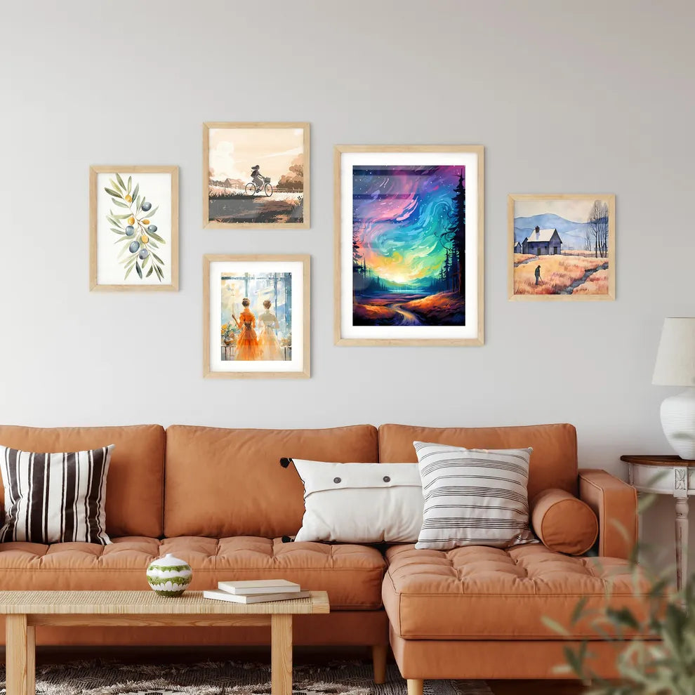 Icebergs At Night Jokulsarlon Lagoon Iceland Wall Art