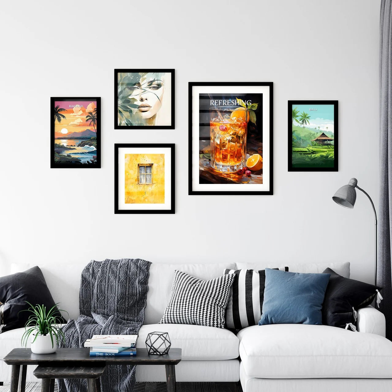 Old Fashioned Cocktail - A Glass Of Ice Tea Wall Art