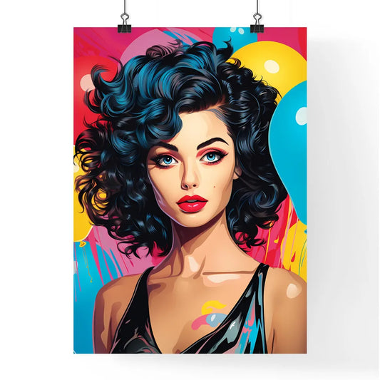 Pop Art Girl - A Woman With Poster