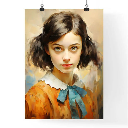 Anne Frank German-Born Jewish Diarist - A Gi Poster