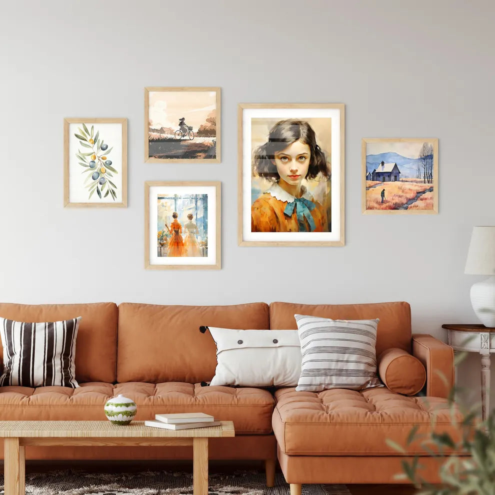 Anne Frank German-Born Jewish Diarist - A Gi Wall Art