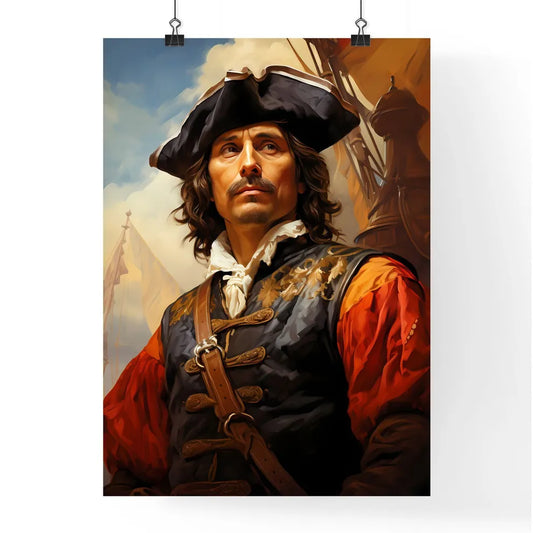 Christopher Columbus Italian Explorer And Na Poster