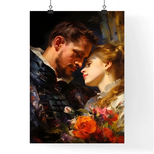 Peter Paul Rubens Is Talking With A Model - Poster