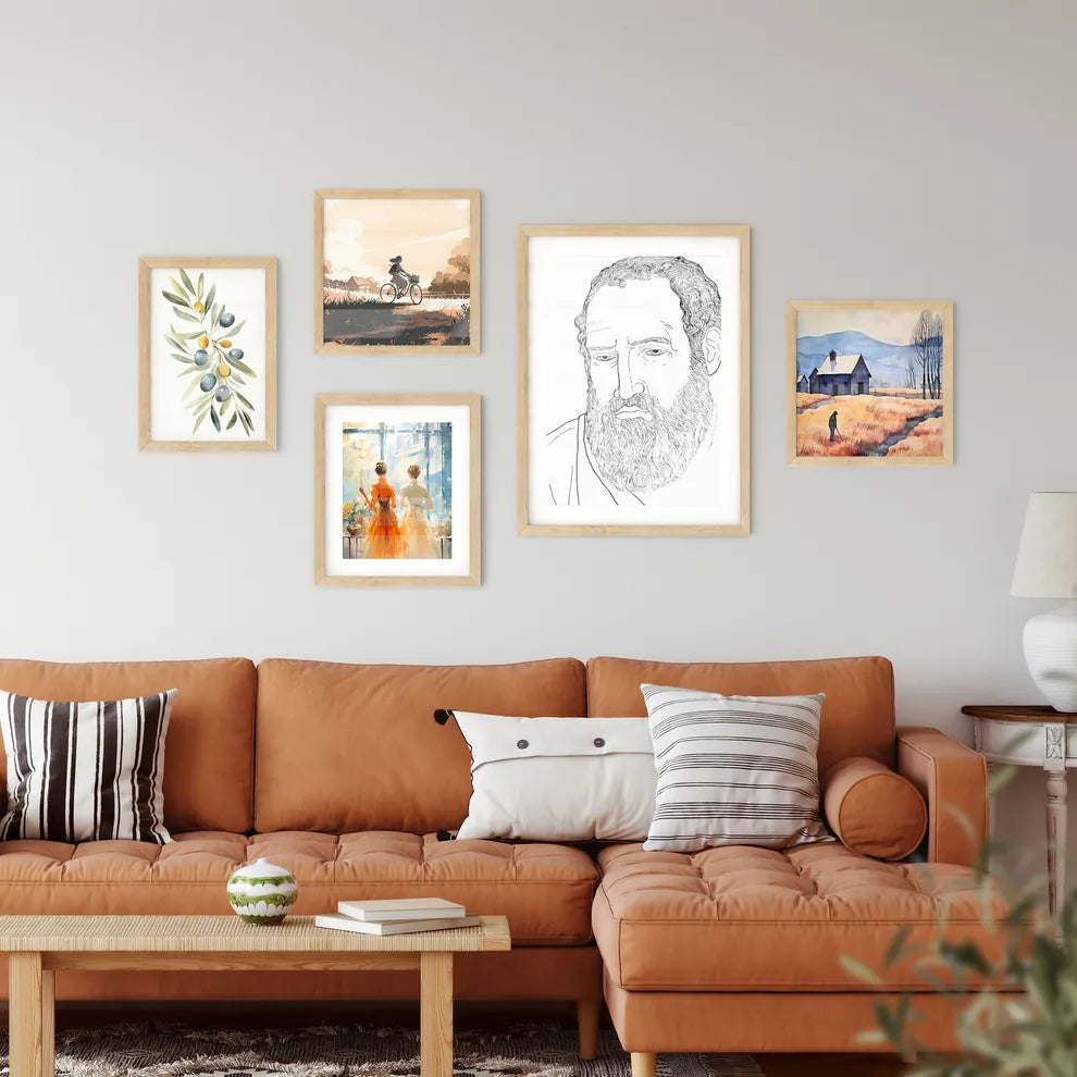 Portrait Of Aristoteles Wall Art