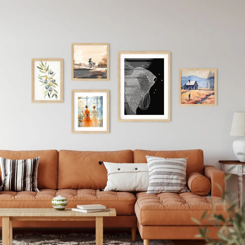 Floating Fish Art Print