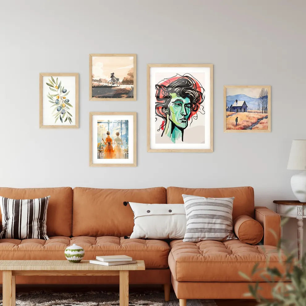 Simple Art Pen Portrait - A Drawing Of Wall Art