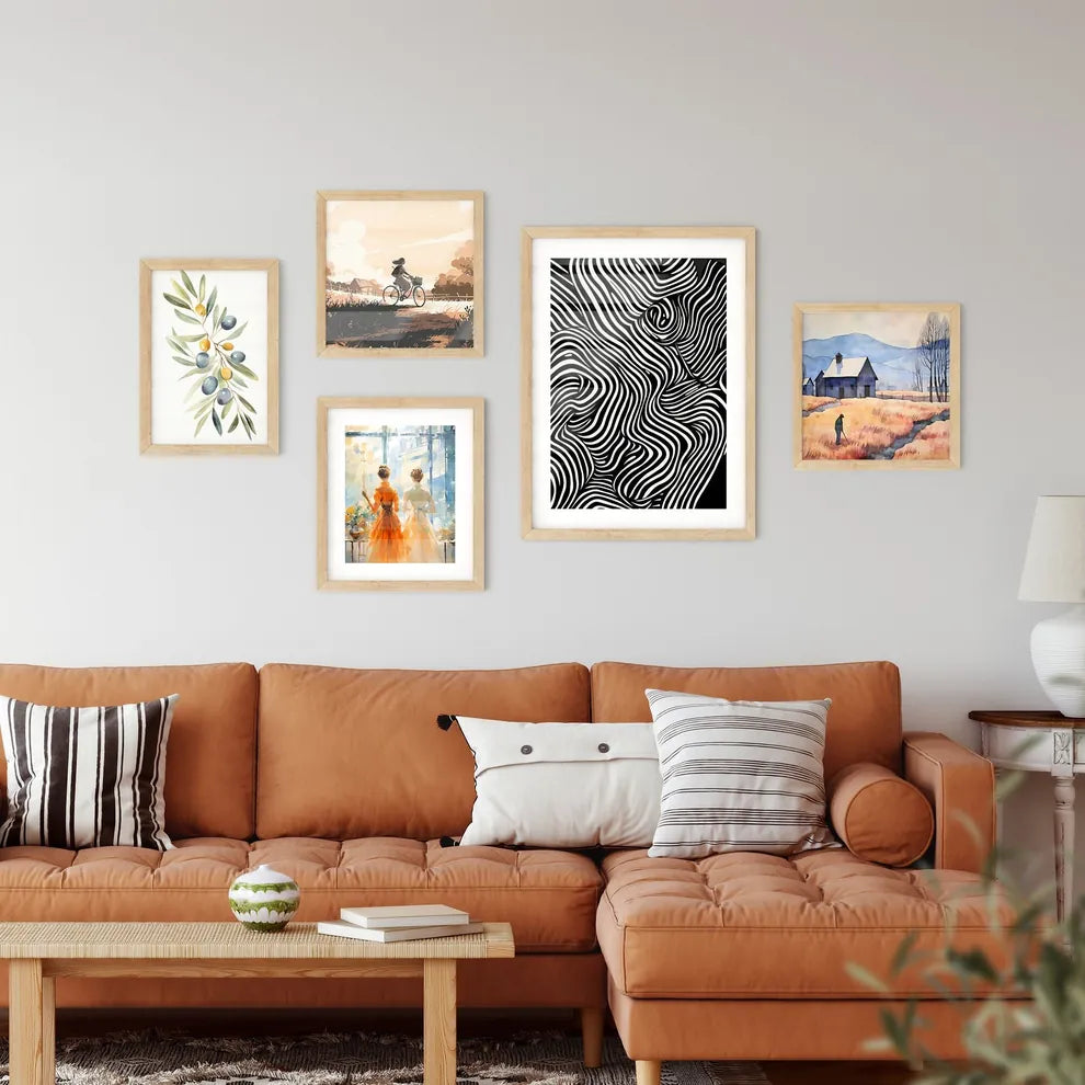 Simplicity Poster - A Black And Wall Art