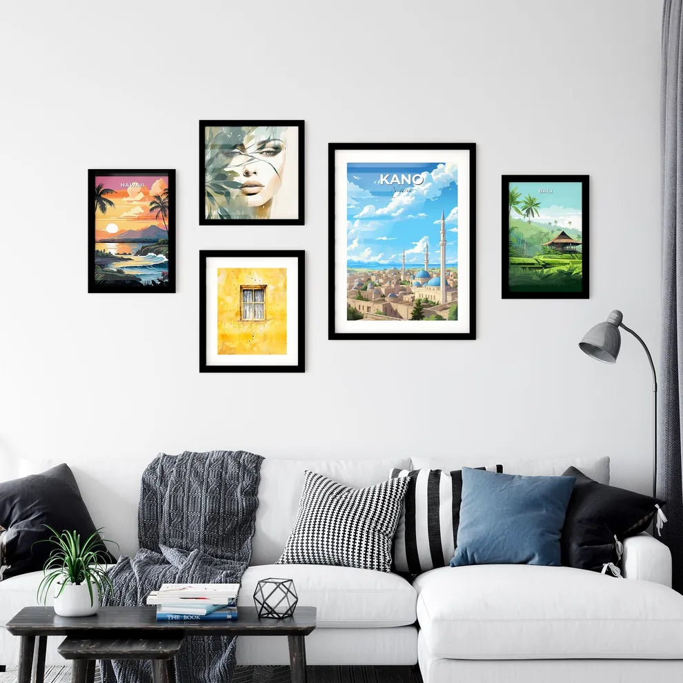 Kano Nigeria Skyline - A City With Towers And Towers - Customizable Travel Gift Default Title