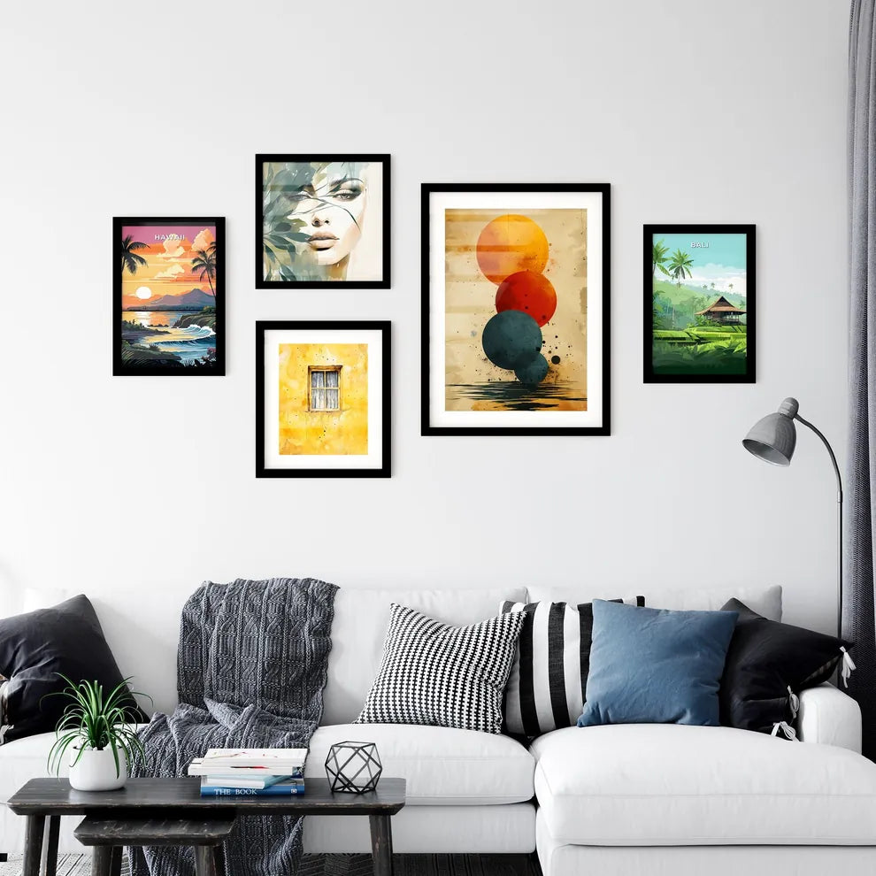 A Poster of the shadow of the trinity is sho Wall Art