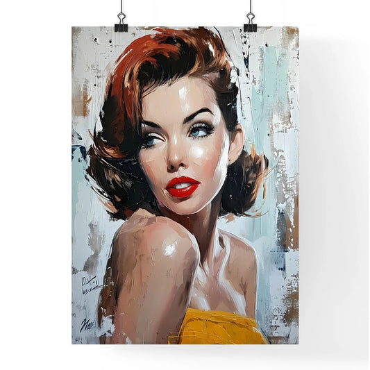 A Poster of Phyllis Dietrichson Portrait wit Poster