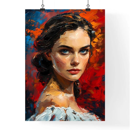 A Poster of Scarlett OHara Portrait - A Pain Poster