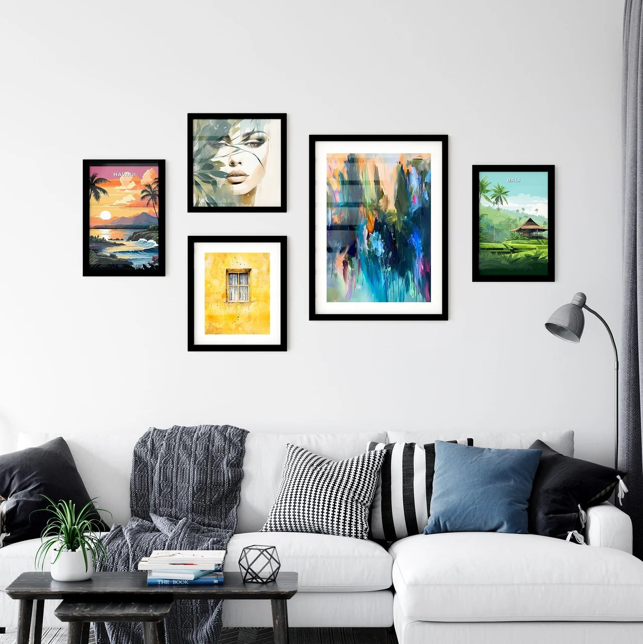 A Poster of impressionistic landscape in Sou Wall Art