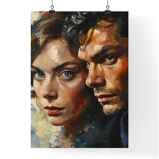 A Poster of Clyde Barrow and Bonnie Parker P Poster