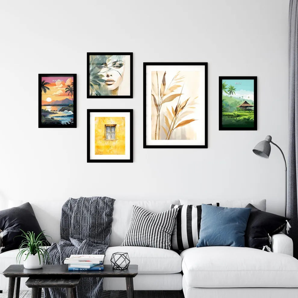 A Poster of Drawing of Minimal Style - A Clo Wall Art