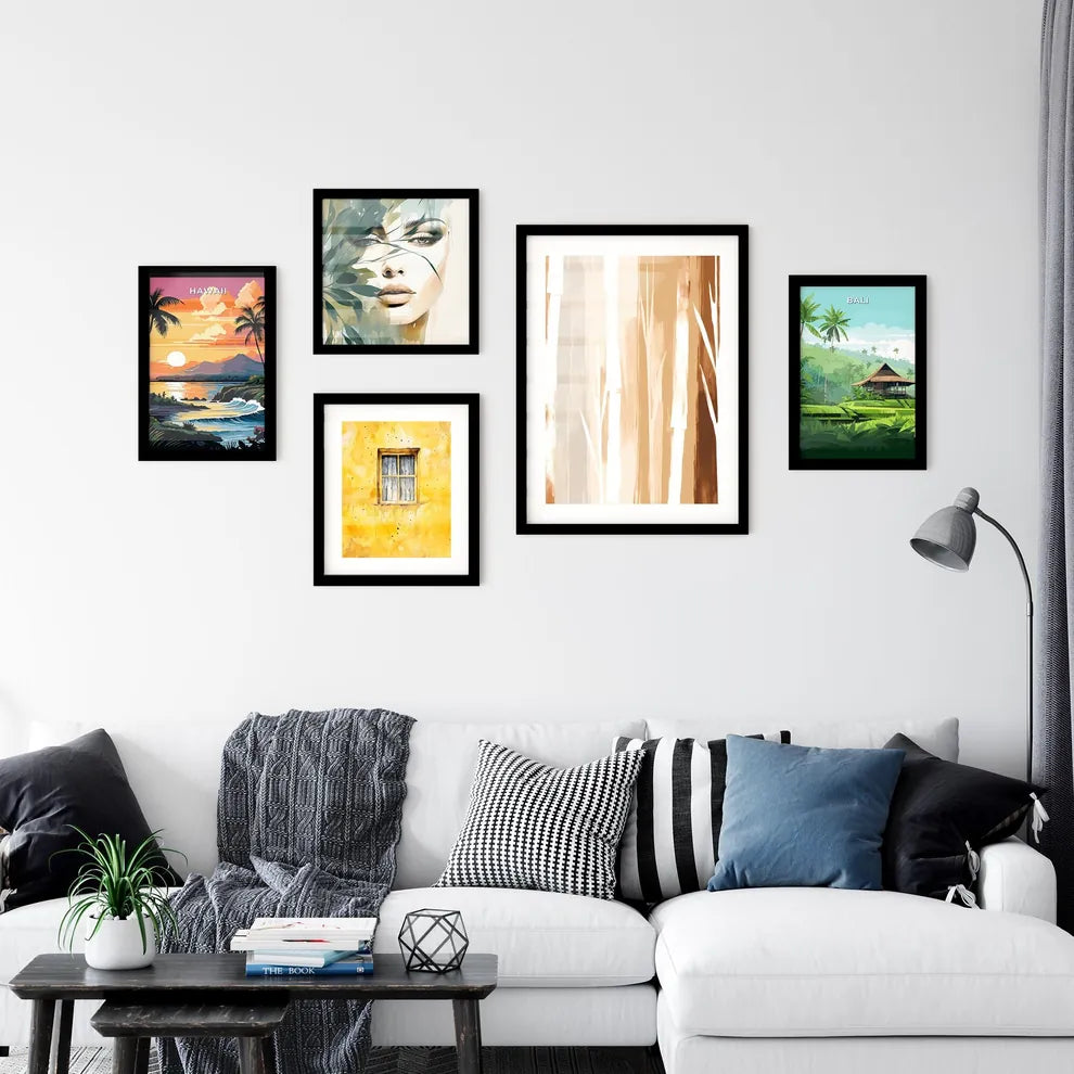 A Poster of Drawing of Minimal Style - A Clo Wall Art