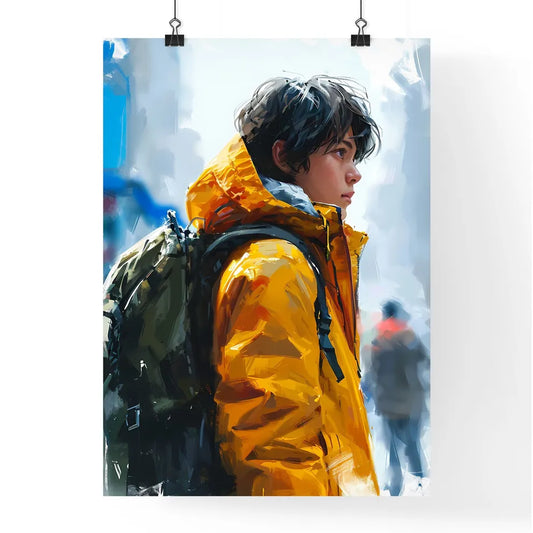 A Poster of travelers for the tshirt - A Per Poster