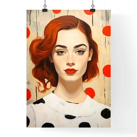 A Poster of young glamorous woman - A Woman Poster