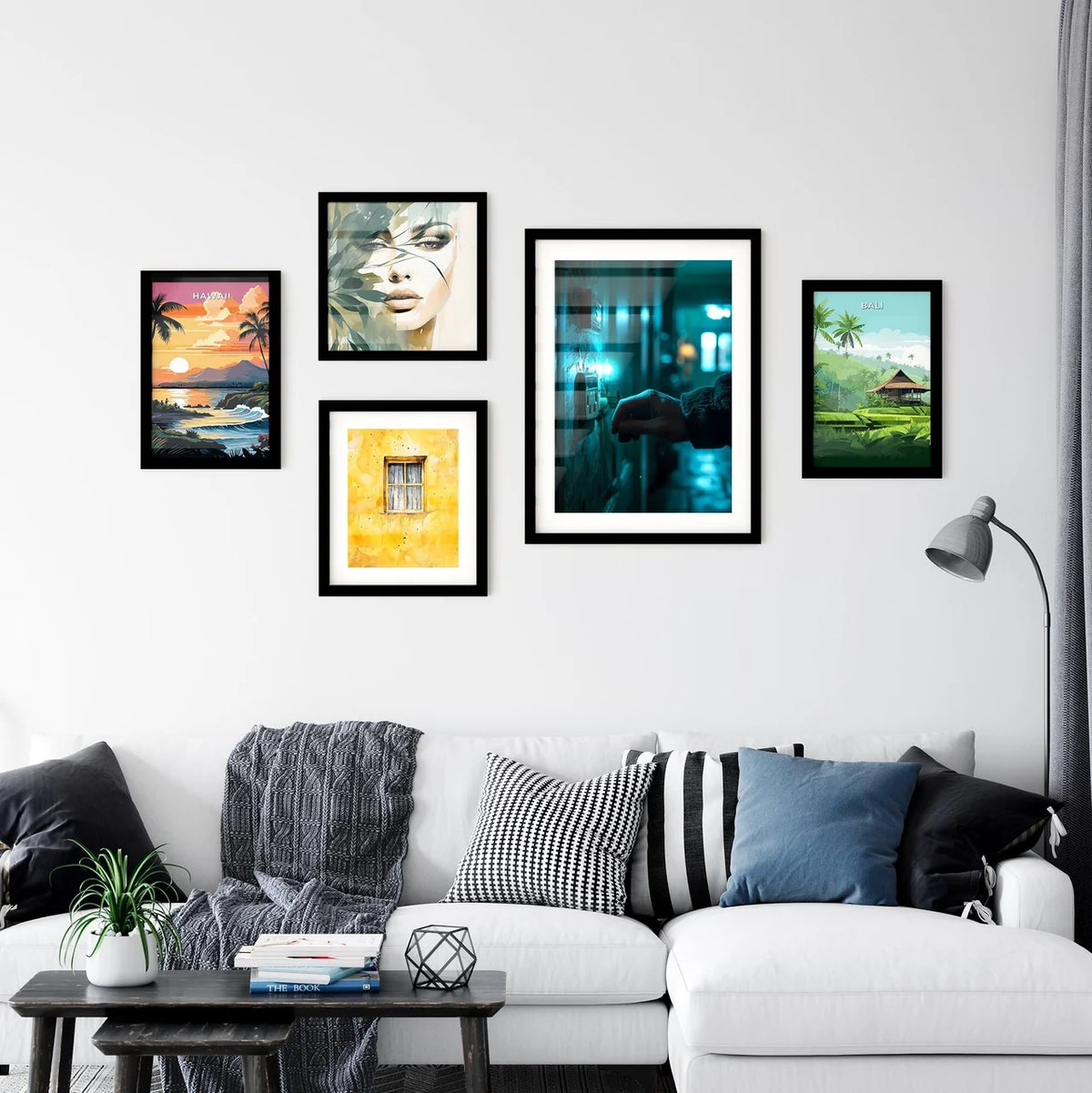 A Poster of photography of a hand turning on Wall Art