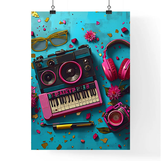 A Poster of the 80's back to the 80's poster Poster