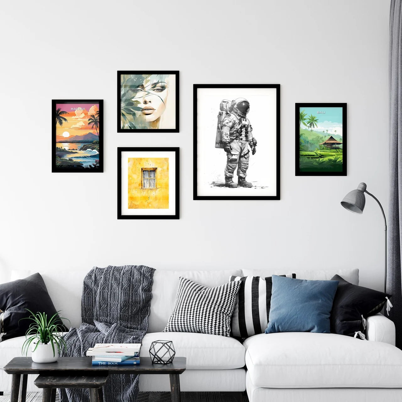 A Poster of Coloring page for kids spacesuits Art Print