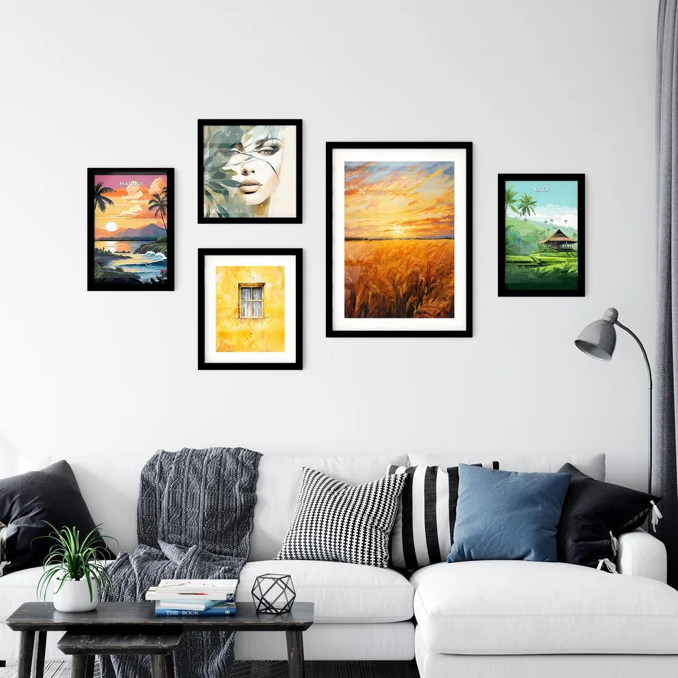 A Poster of An impressionist oil painting - Wall Art
