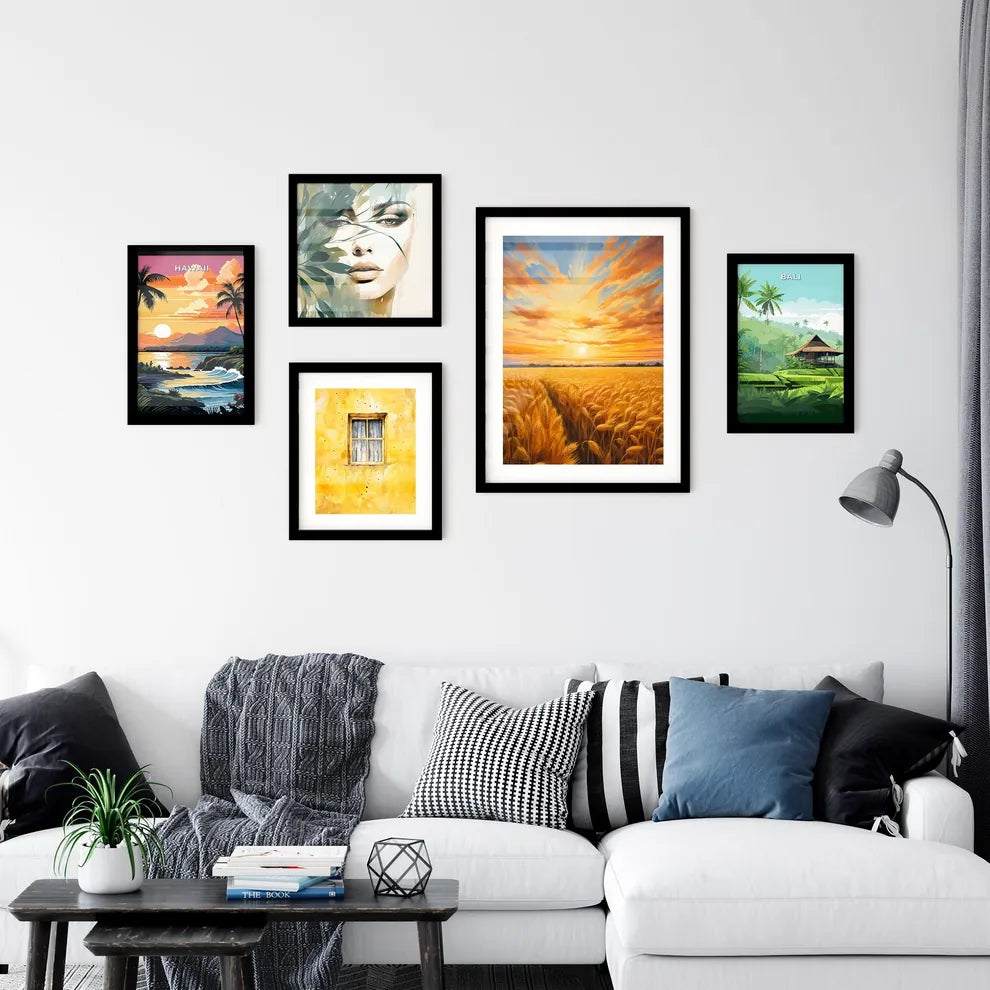 A Poster of An impressionist oil painting - Wall Art