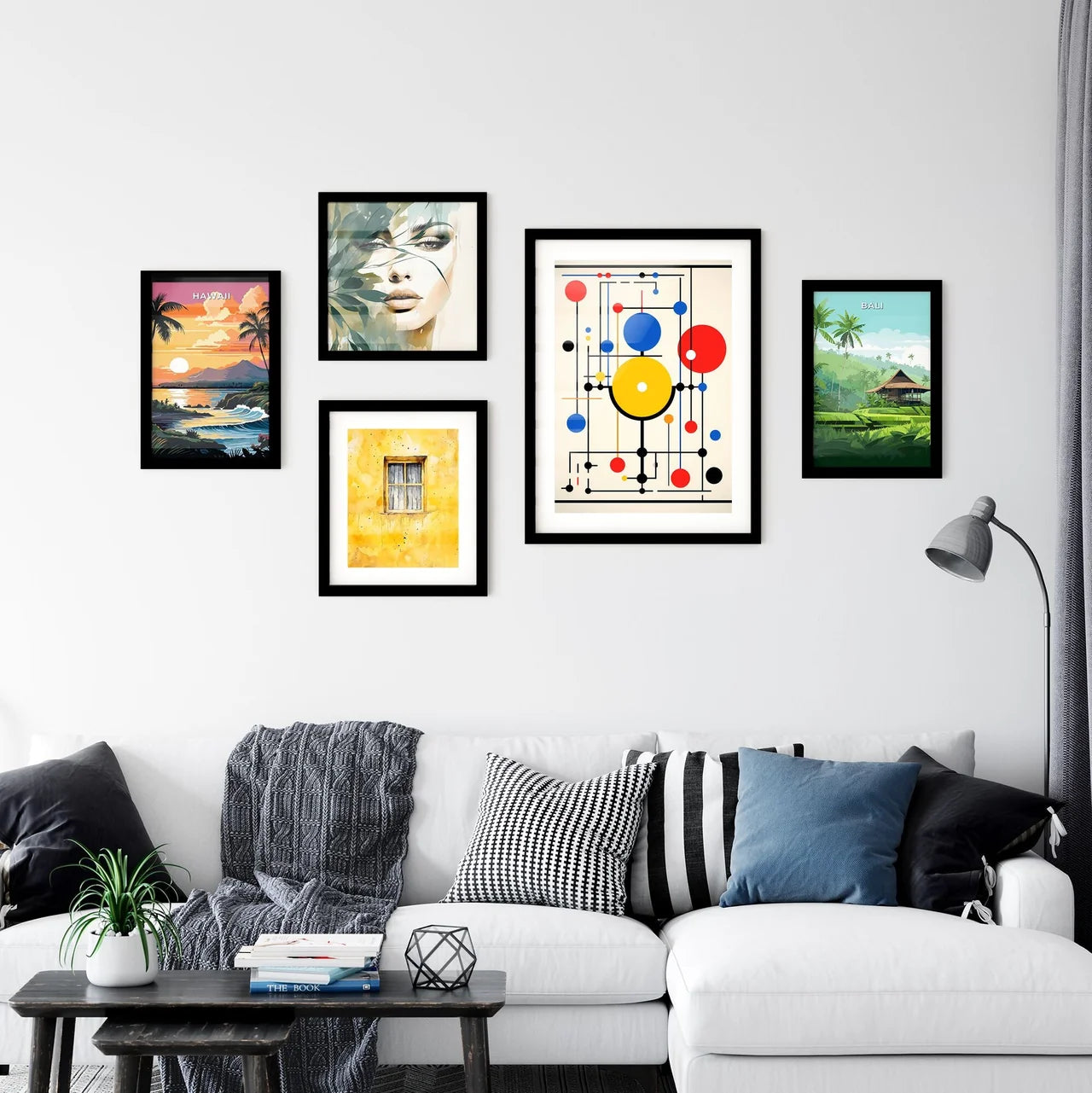 A Poster of minimalist mechanic art - A Colo Wall Art