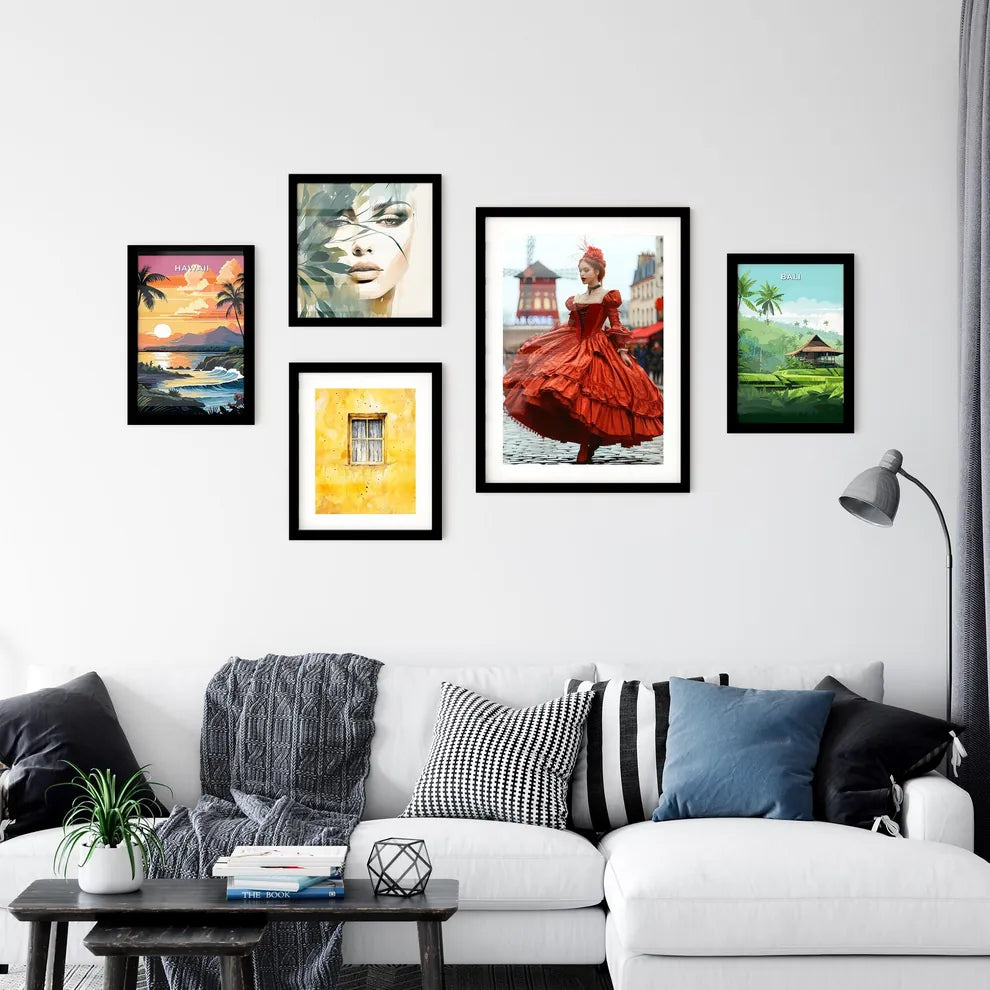 A Poster of moulin rouge advertising - A Wom Wall Art