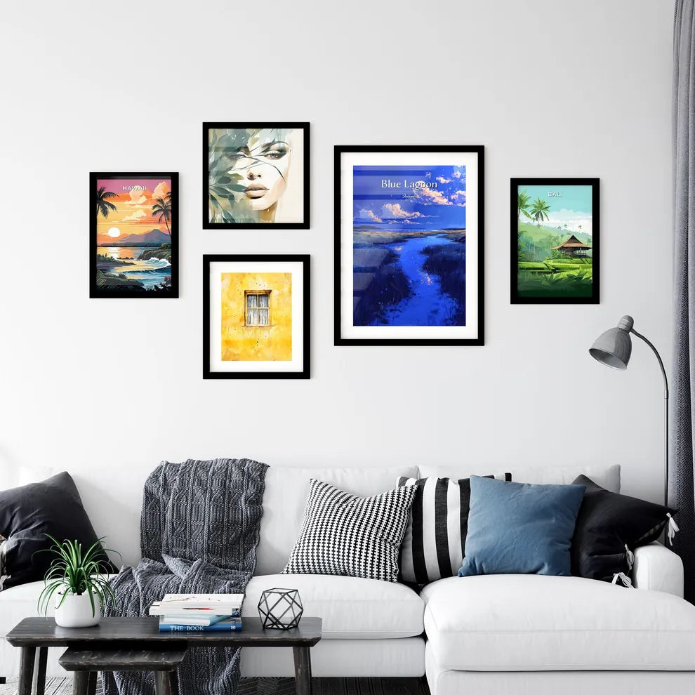 Blue Lagoon Wall Art
