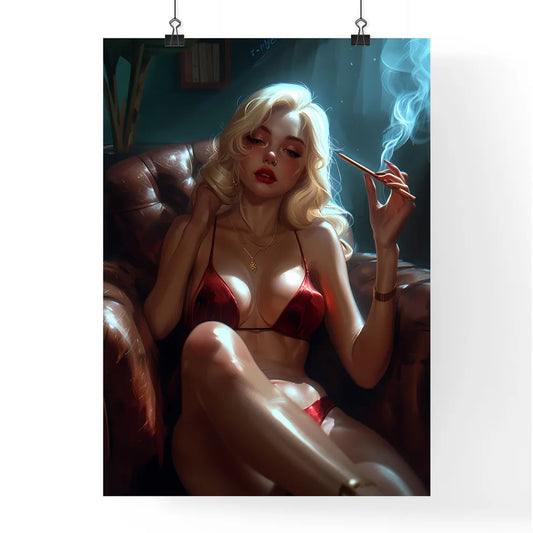 Pin up art TopEngineering Student from Cal T Poster