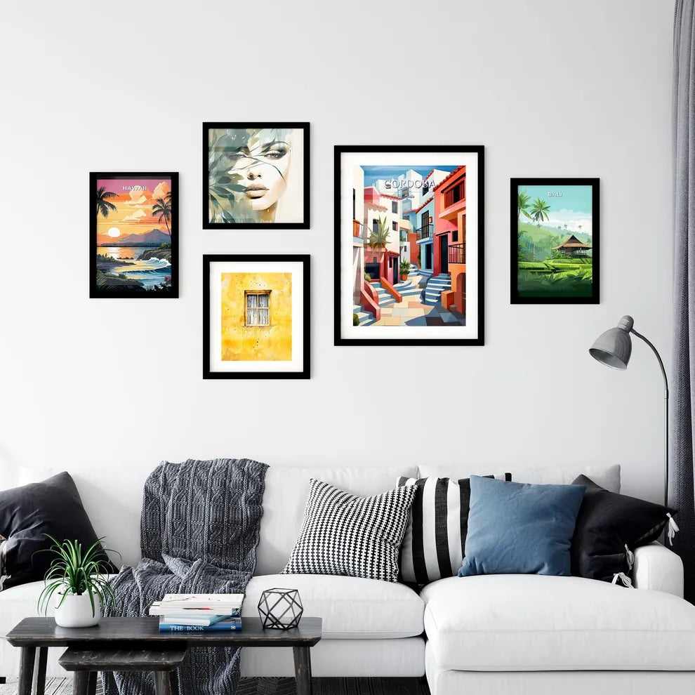 Cordoba, Spain - Art print of a group of circular objects Interior Design