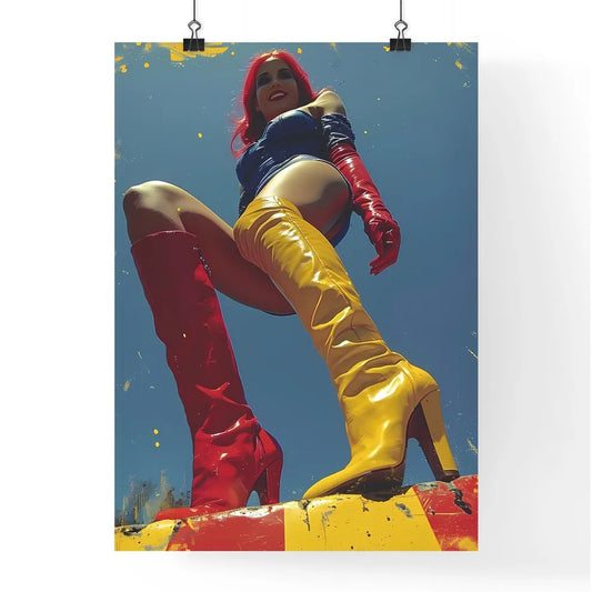 A minimalist smiley Poster